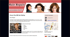 Desktop Screenshot of hairrepairsalon.com